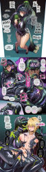  abscord astra_yao black_hair blonde_hair brain brain_injection corruption dialogue ethereal_(zenless_zone_zero) evelyn_chevalier femsub parasite purple_eyes red_eyes tagme text x-ray zenless_zone_zero 