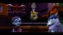  animated bandicoot_girl blonde_hair coco_bandicoot crash_bandicoot_(series) dazed dr_n_gin dr_neo_cortex empty_eyes expressionless femdom femsub furry helmet instant_loss nina_cortex open_mouth restrained sound tech_control video 