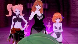 3d alm_(fire_emblem) celica_(fire_emblem) corruption enemy_conversion english_text faye_(fire_emblem) femdom fire_emblem fire_emblem_echoes genny_(fire_emblem) mae_(fire_emblem) silque_(fire_emblem) tagme takumisrealmtf text