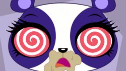  animated animated_gif femsub furry littlest_pet_shop open_mouth panda_girl penny_ling spiral_eyes symbol_in_eyes western 