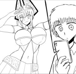  animated blush breast_expansion breasts cleavage devilily femdom huge_breasts hypnotic_breasts malesub omochamann open_mouth original ring_eyes sketch smile tagme video 