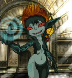  animated animated_gif artist_request bottomless breasts elf_ears femdom imp looking_at_viewer magic midna nintendo nude pov pov_sub princess red_hair ring_eyes shortstack smile spiral tattoo the_legend_of_zelda topless tribal_tattoo twilight_princess western 