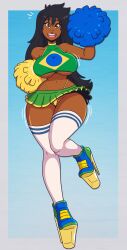  bimbofication black_hair cheerleader female_only femsub happy_trance long_hair panties tagme tan_skin wrenzephyr2 