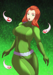 belt bodysuit breasts ghost green_eyes hadant large_breasts long_hair red_hair sam signature tech_control totally_spies virtual_reality