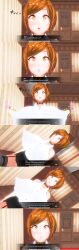  brown_hair empty_eyes erect_nipples expressionless kamen_writer_mc nipple_tweak nipples rika_(made_to_order) tagme trigger 