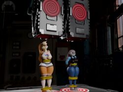 3d altered_common_sense alternate_costume animal_ears animated ass bodysuit breasts bunny_girl disney femsub furry happy_trance judy_hopps lola_bunny looney_tunes saluting smile sound spiral spiral_eyes standing standing_at_attention tech_control thehypnopotamus video zootopia