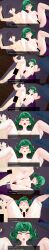  absurdres anoni_hypno black_hair blood breasts censored cum cum_in_pussy dialogue english_text femsub glasses green_hair maledom nipples nude one_punch_man orgasm orgasm_command penis pink_eyes pussy short_hair spiral spiral_eyes sweat symbol_in_eyes tatsumaki_(one_punch_man) text 