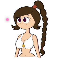  animated animated_gif apopop avatar_the_last_airbender breasts brown_hair femsub happy_trance hypnotic_light long_hair nickelodeon ponytail smile ty_lee 