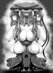  absorption abyssal_fleet animated asphyxiation ass blush braid breasts censored character_request corruption crossed_eyes eye_roll femsub greyscale kantai_collection kneeling large_breasts monochrome multiple_girls multiple_subs nightmare_fuel nipples pussy resisting sgtsize shrunken_irises side_ponytail signature straight-cut_bangs sweat tentacles topless 