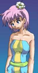 blue_eyes empty_eyes expressionless female_only femsub final_fantasy final_fantasy_v lenna_charlotte_tycoon malroth purple_hair short_hair sketch standing standing_at_attention traditional
