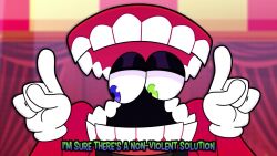 alternate_costume animated bubble_(the_amazing_digital_circus) caine_(the_amazing_digital_circus) corruption evil_smile femsub finger_snap gangle_(the_amazing_digital_circus) identity_swap jax_(the_amazing_digital_circus) jester kittensneeze maledom malesub pomni purification ragatha sharp_teeth sound the_amazing_digital_circus video violence zooble