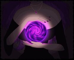  animated animated_gif ereme_(bobbette) femdom hypnotic_orb large_breasts lunakiri magic orb original pink_hair pov_sub spiral witch 
