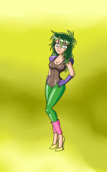 carlosfco femsub green_hair happy_trance ophiuchus_shaina saint_seiya spiral_eyes
