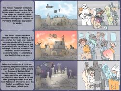 bondage comic drawbba-the-hutt hera_syndulla princess_leia restrained sabine_wren star_wars tech_control wedgie