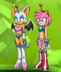  amy_rose antenna bat_girl bat_wings boots breasts electrickronos empty_eyes expressionless female_only femsub furry green_background hedgehog_girl hypnotic_accessory hypnotic_clothing panties rouge_the_bat simple_background sonic_the_hedgehog_(series) standing standing_at_attention tagme tech_control underwear 