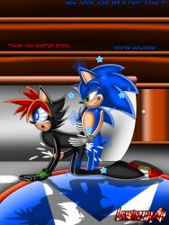  absurdres anal bottomless cum cum_in_ass dialogue drool exkaizuhan furry jason_the_wolf_(sonic123fan) male_only maledom malesub nude penis sex sonic_the_hedgehog sonic_the_hedgehog_(series) spiral symbol_in_eyes text topless yaoi 