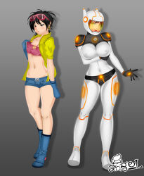 alternate_costume angelll07 before_and_after black_hair breast_expansion breasts brown_eyes disney female_only femdom femsub happy_trance hypnotized_dom jubilee large_breasts marvel_comics mezmerella short_hair small_breasts super_hero the_incredibles watermark western x-men yellow_eyes