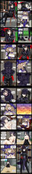  absurdres alternate_costume aware bare_breasts bare_shoulders bed bedroom black_hair blush breasts chair character_request comic consensual crossed_legs dialogue dress english_text eye_color_change female_only femdom femsub genshin_impact goth green_eyes hat high_heels legs lisa_(genshin_impact) long_hair looking_at_viewer looking_back mind_break mona_(genshin_impact) nude open_mouth orgasm outdoors possession red_hair remi_(artist) resisting sitting speech_bubble standing table tagme text thick_thighs thighs 
