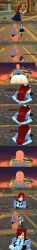 3d altered_common_sense armor ass empty_eyes erza_scarlet fairy_tail femsub happy_trance long_hair maledom red_hair sugus text 