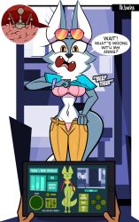  axlwolft body_control bra brain brain_injection breasts embarrassed femsub furry panties porsha_crystal sing tech_control undressing 