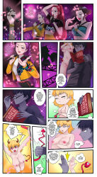 azmidiot comic dahypnoman_(dahypnoman) hypnotic_music kaa'lin kpop_demon_hunters mira_(kpop_demon_hunters) nude original rumi_(kpop_demon_huunters) succubus text zoey_(kpop_demon_hunters)