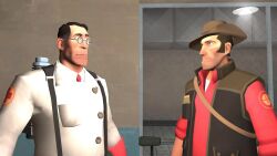  15.ai 3d age_difference animated ass bald before_and_after belt black_hair blue_eyes brown_eyes brown_hair dialogue expressionless ghost glasses gmod hat helmet humor jacket male_only maledom malesub medic_(team_fortress_2) meme misha_(team_fortress_2) music open_mouth pants parody possession scout_(team_fortress_2) short_hair smile sniper_(team_fortress_2) soldier_(team_fortress_2) somewhat_real sound spy_(team_fortress_2) surprised team_fortress_2 unaware valve video white_eyes 