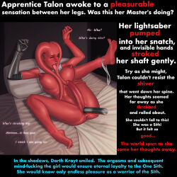  alien arms_above_head barefoot bed blush bottomless breasts caption darth_talon dazed erect_nipples futa_only futanari futasub happy_trance ifail_(manipper) large_breasts lying maledom manip nipples nude open_clothes open_mouth penis pussy pussy_juice red_skin sex_toy solo spread_legs star_wars tentacles text tongue tongue_out topless twi&#039;lek twintails vaginal 