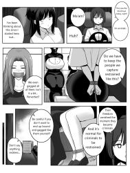 breasts hard_translated large_breasts monochrome pregnant rebake school_uniform tagme text translated