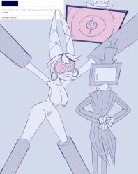  carmilla_carmine_(hazbin_hotel) femsub hazbin_hotel large_breasts maledom milf nipples nude pubic_hair pulpdirector pussy spiralwash_eyes tagme vox 