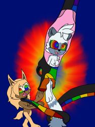 djmorphasis femsub furry kaa_eyes nude snake sonic_the_hedgehog_(series) tagme tangle_the_lemur vore whisper_the_wolf