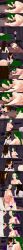  3d absurdres awakening black_eyes breasts brown_hair closed_eyes clothed confused cyanstargazer dialogue english_text female_only femdom femsub green_hair hypnotic_touch long_hair makino_(one_piece) milf multiple_girls nipples nude one_piece purple_eyes scared short_hair tears text 