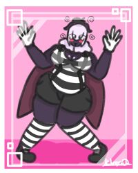  antenna blush bug_girl chubby femsub gloves happy_trance kilroylucy18 large_breasts milf mime mori_emantsal_(kilroylucy18) moth_girl original shorts smile white_hair wide_hips wings 