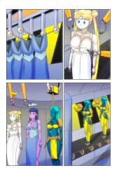  blonde_hair blue_eyes blue_skin brown_eyes cleavage comic crossover doll doll_joints empty_eyes equestria_girls green_hair hair_buns large_breasts long_hair lum my_little_pony purple_eyes purple_hair purple_skin sailor_moon sailor_moon_(series) story twilight_sparkle twintails urusei_yatsura wadevezecha 