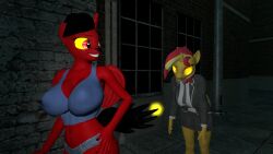 3d absurdres black_hair breasts clothed equestria_girls female_only femdom femsub furry glowing glowing_eyes horse_girl hypnotic_tail kombatchampion large_breasts multicolored_hair my_little_pony open_mouth smile spiral_eyes sunset_shimmer symbol_in_eyes tail western wings
