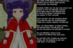  corruption femsub fire_emblem fire_emblem_the_sacred_stones hypnotic_eyes myrrh_(fire_emblem) nasicampur32 nintendo purple_hair text 