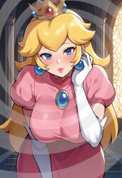 ai_art animated animated_gif chroniccomedy_(manipper) femdom nintendo princess_peach super_mario_bros.