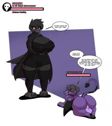 bird_girl femsub furry goat_boy imp larikane magical_girl maledom pregnant