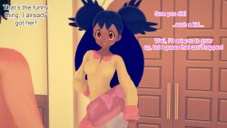ash_ketchum aware black_hair clothed dialogue english_text iris mustardsauce pokemon pokemon_(anime) red_eyes text topless