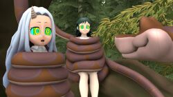  3d disney eri_(my_hero_academia) femsub inko_midoriya kaa kaa_eyes loli my_hero_academia nikita1905 snake the_jungle_book 