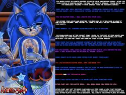  absurdres dialogue exkaizuhan furry looking_at_viewer male_only maledom penis pov pov_sub sonic_the_hedgehog sonic_the_hedgehog_(series) spiral text 