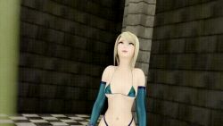  3d alternate_costume animated animated_gif ass bikini blonde_hair blue_eyes breast_fondling breasts breath_of_the_wild cleavage clothed crossed_eyes dazed dueling_hypnotists elf elf_ears empty_eyes eye_roll female_only femdom femsub finger_snap gloves happy_trance large_breasts leggings long_hair metroid_(series) midriff nail_polish navel nintendo open_mouth opera_gloves ponytail princess princess_zelda samus_aran smile spanking standing standing_at_attention the_legend_of_zelda thong turning_the_tables vynil zombie_walk 