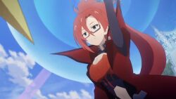 empty_eyes expressionless glass labyrista ponytail princess_connect!_re_dive red_hair screenshot tagme