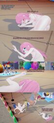  absurdres altered_common_sense bald blonde_hair blue_eyes blue_hair blush bocchi_the_rock! breasts closed_eyes cum cum_in_pussy dialogue english_text femsub hitori_gotoh ikuyo_kita long_hair maledom multiple_girls multiple_subs nijika_ijichi nipples nude pink_hair red_eyes red_hair ryo_yamada sex short_hair sugus text ugly_bastard vaginal yellow_eyes 
