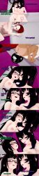  absurdres aware black_hair blue_eyes body_control breasts brown_eyes celina_(ophelia's_dollhouse) cunnilingus dialogue elise_(ophelia's_dollhouse) english_text eye_roll female_only femdom femsub glasses jessica_(ophelia's_dollhouse) long_hair mother_and_daughter multiple_girls multiple_subs nipples nude ophelia's_dollhouse ophelia_(ophelia's_dollhouse) penis pubic_hair purple_eyes red_hair sitting_on_face sub_on_sub tan_lines tan_skin text zenin1 