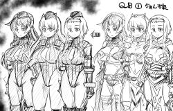  before_and_after claudette_vance elina_vance empty_eyes expressionless femsub leina queens_blade sisters sketch street_fighter tagme tousyoku translation_request 