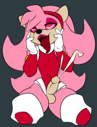 amy_rose androgynous cum erection eye_roll feminization furry handsfree_ejaculation happy_trance headband hedgehog_girl lavenderrose lipstick living_costume male_only malesub open_mouth orgasm penis ring_eyes sonic_the_hedgehog sonic_the_hedgehog_(series) symbol_in_eyes tongue tongue_out transformation