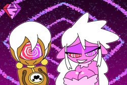  baboo_the_sheepgirl_(hypnoscream) cyclops femsub happy_trance heterochromia hourli_(hypnoscream) hypnoscream looking_at_viewer maledom multiple_girls multiple_subs original pov_dom seductive_smile sheep_girl tagme 