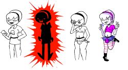  before_and_after femsub homestuck mistertweets ms_paint_adventures rose_lalonde tagme transformation transgender 