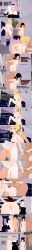  absurdres ai_hayasaka altered_common_sense bald black_hair blonde_hair blue_eyes breasts closed_eyes clothed cum cum_in_pussy dialogue english_text exhibitionism fat femsub fujiwara_chika green_eyes heterosexual kaguya-sama_love_is_war kaguya_shinomiya long_hair maledom multiple_boys multiple_doms multiple_girls multiple_subs nipples no_eyes nude orgasm phone purple_hair school_uniform sex short_hair text ugly_bastard vaginal zenin1 