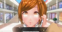 3d brown_eyes brown_hair custom_maid_3d_2 empty_eyes eye_roll female_only femsub kamen_writer_mc open_mouth rika_(made_to_order) surprised text thought_bubble